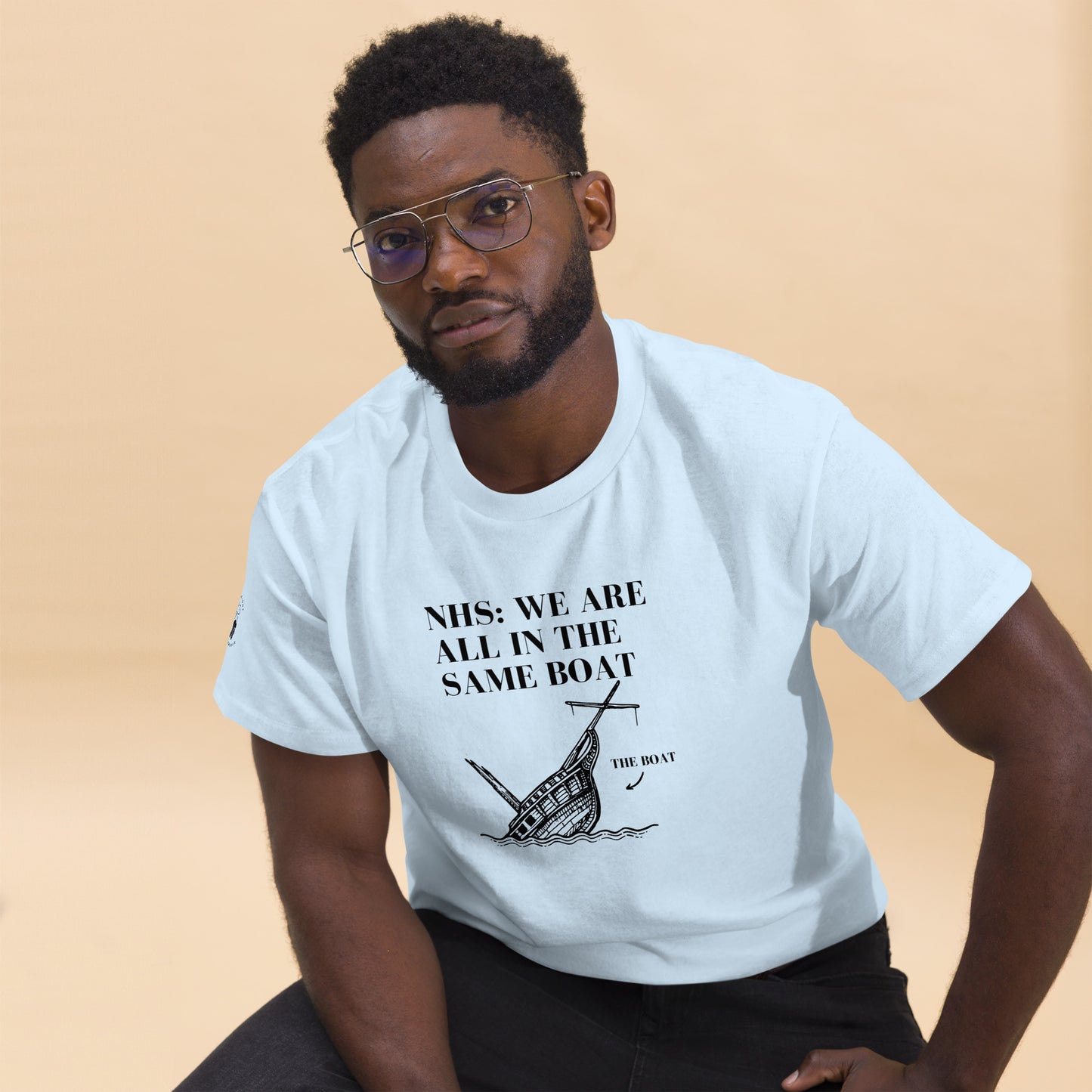 We are all in the same boat | Motivational Collection | Tee