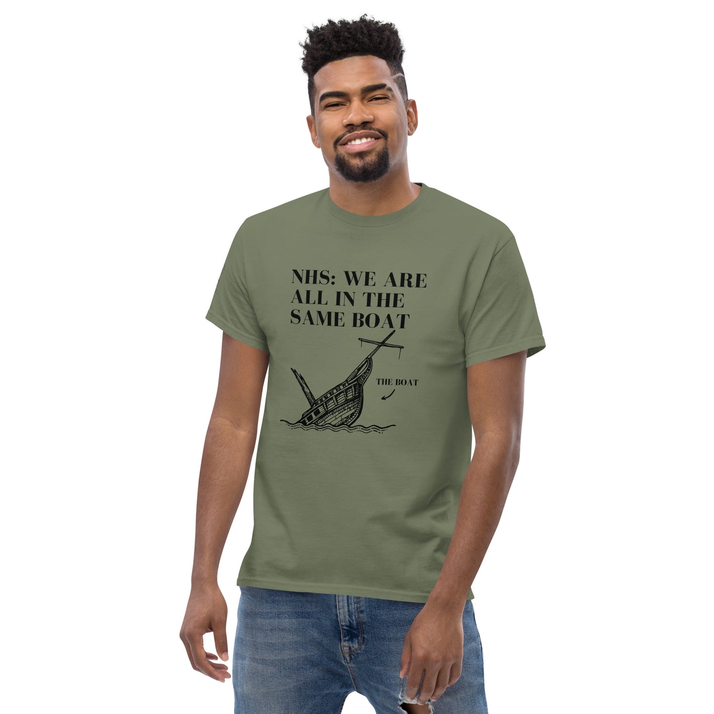 We are all in the same boat | Motivational Collection | Tee