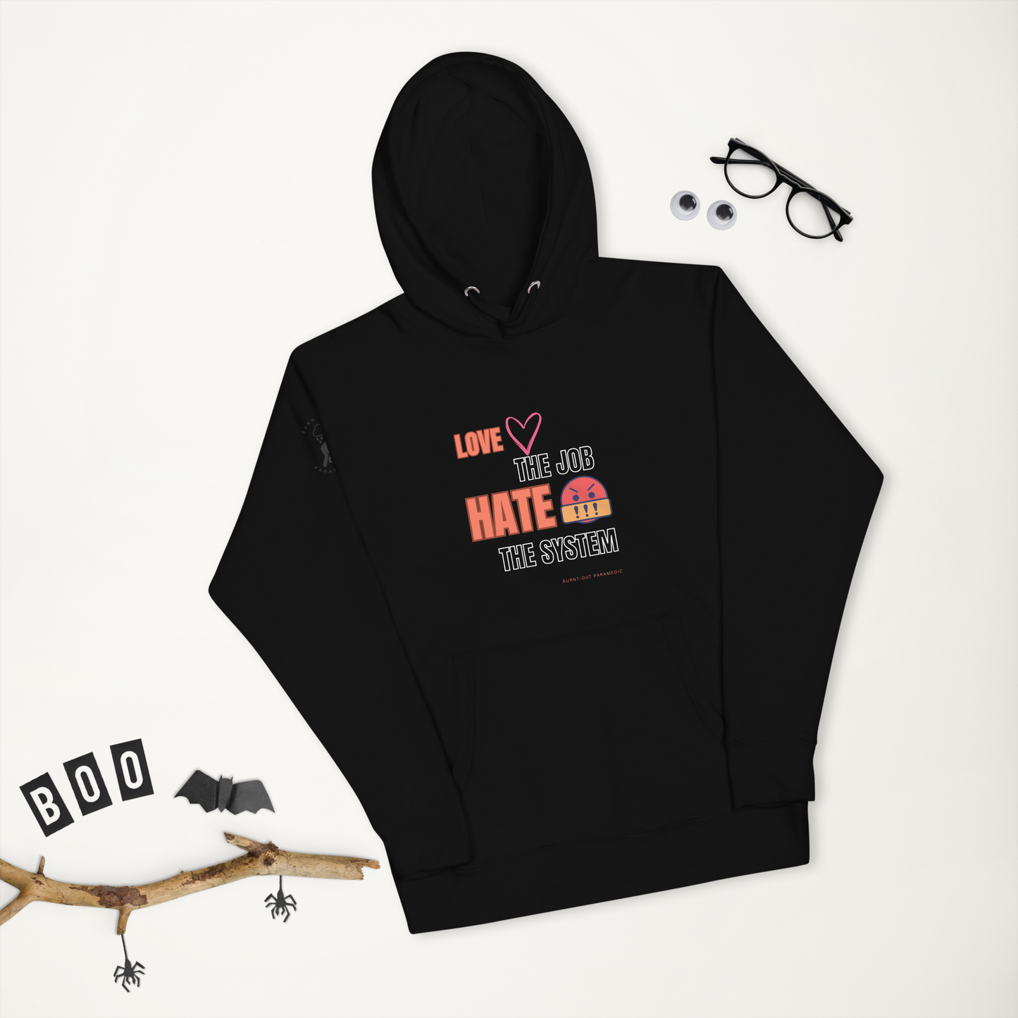 Love the Job Hate the System | Unisex Hoodie