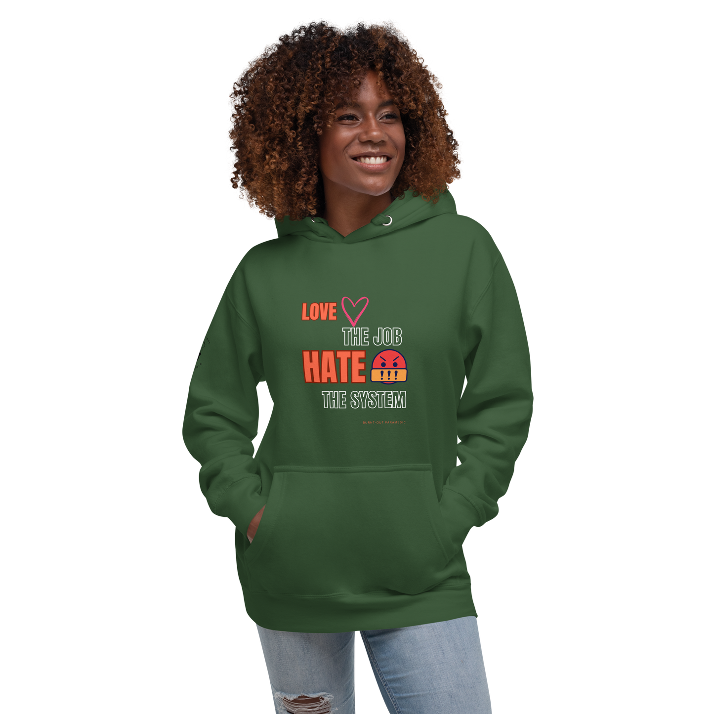 Love the Job Hate the System | Unisex Hoodie